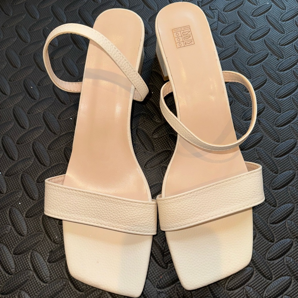 Tan heels